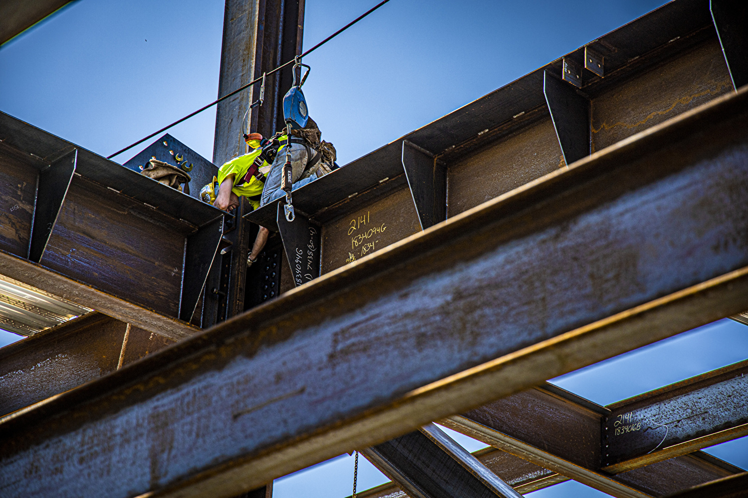Commercial construction site