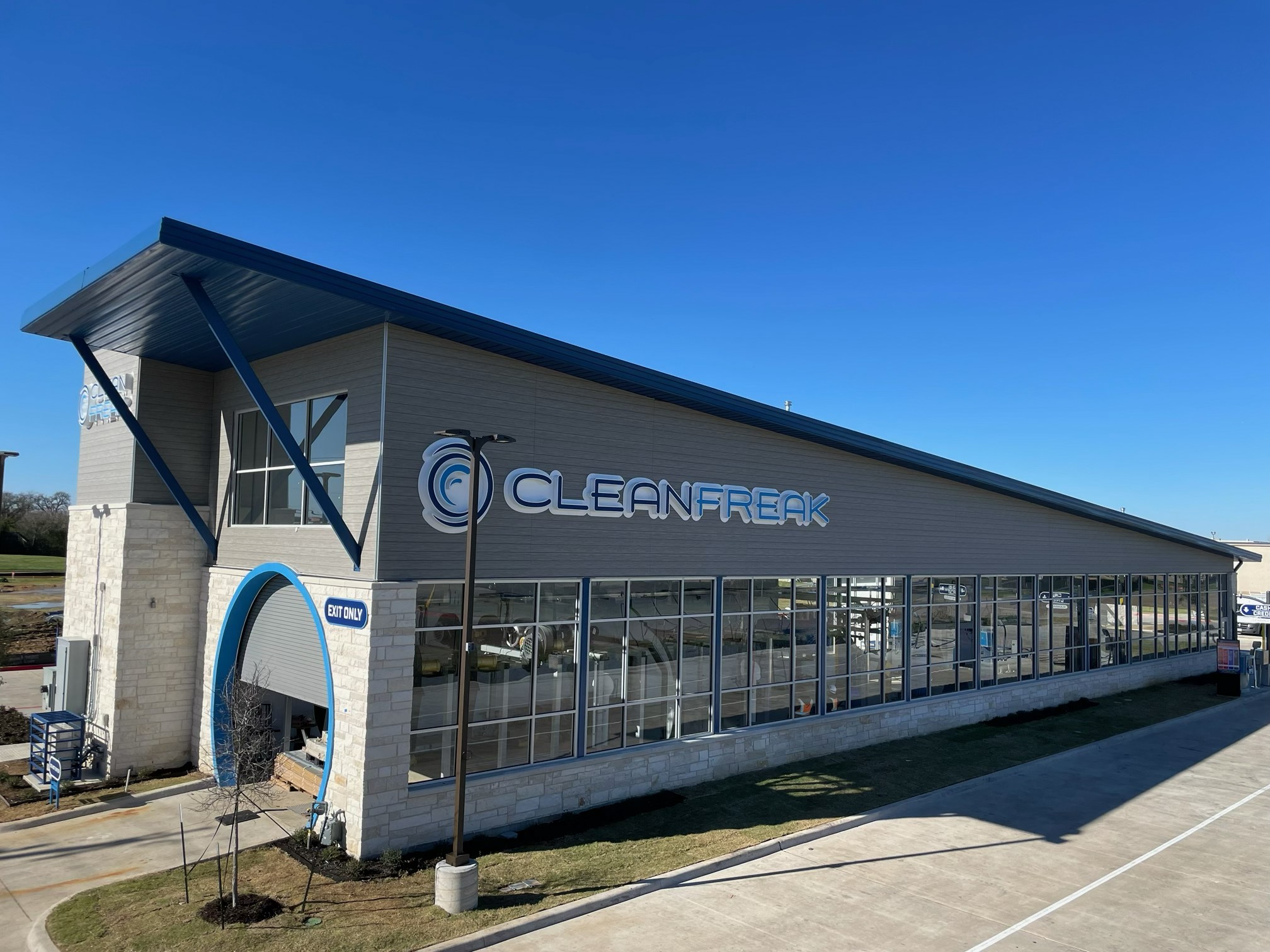 CleanFreak Car Wash Carrollton Texas — ground-up commercial construction by 1836 Commercial